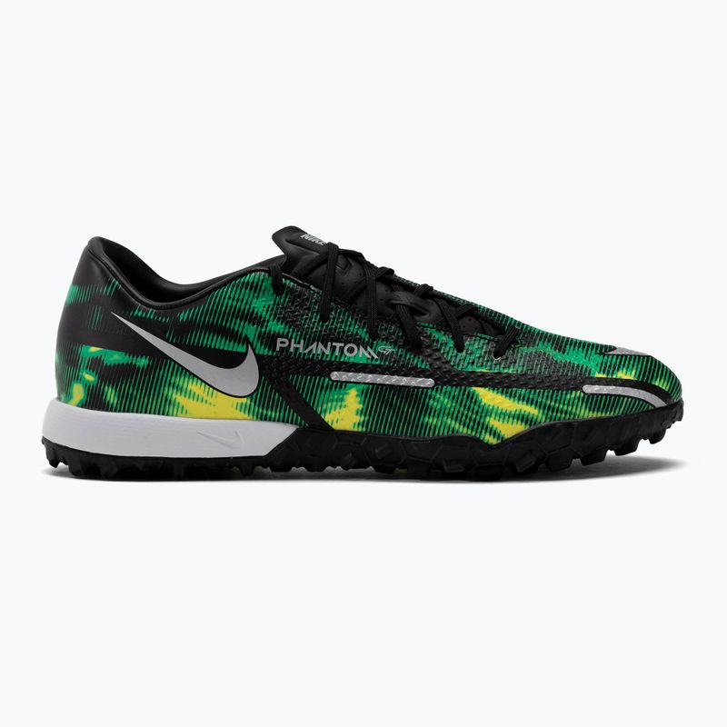 Nike Phantom GT2 Academy SW TF férfi futballcipő fekete DM0725-003 2