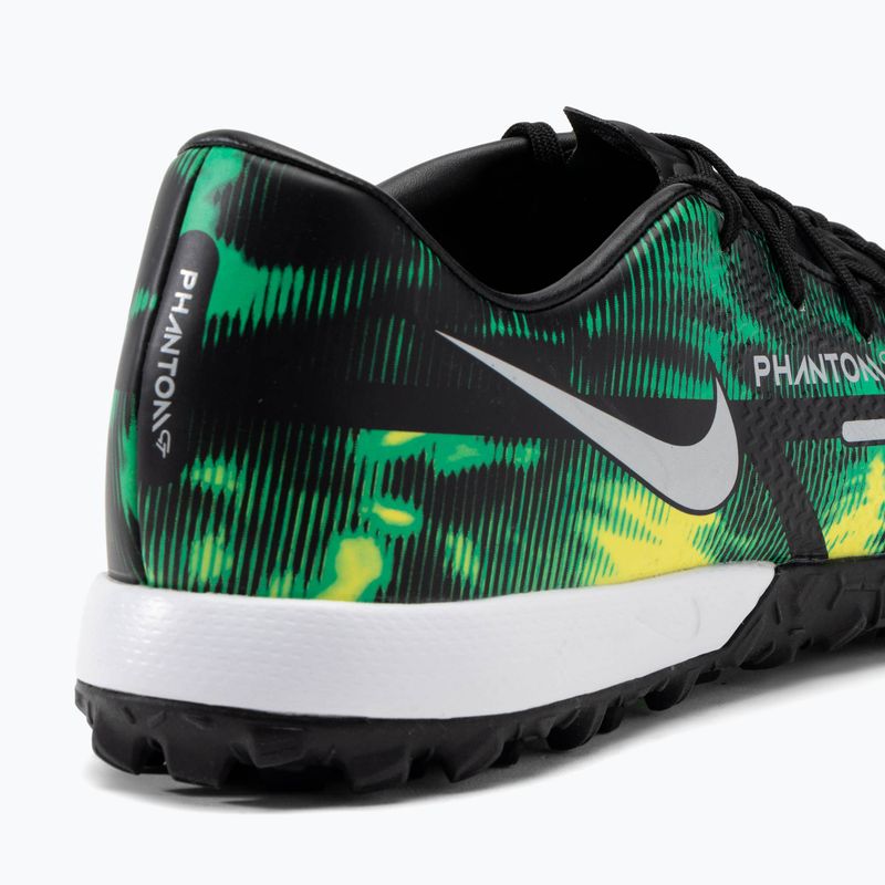 Nike Phantom GT2 Academy SW TF férfi futballcipő fekete DM0725-003 8