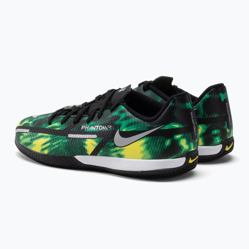 Nike Phantom GT2 Academy SW IC Jr gyermek focicipő zöld DM0749-003 3