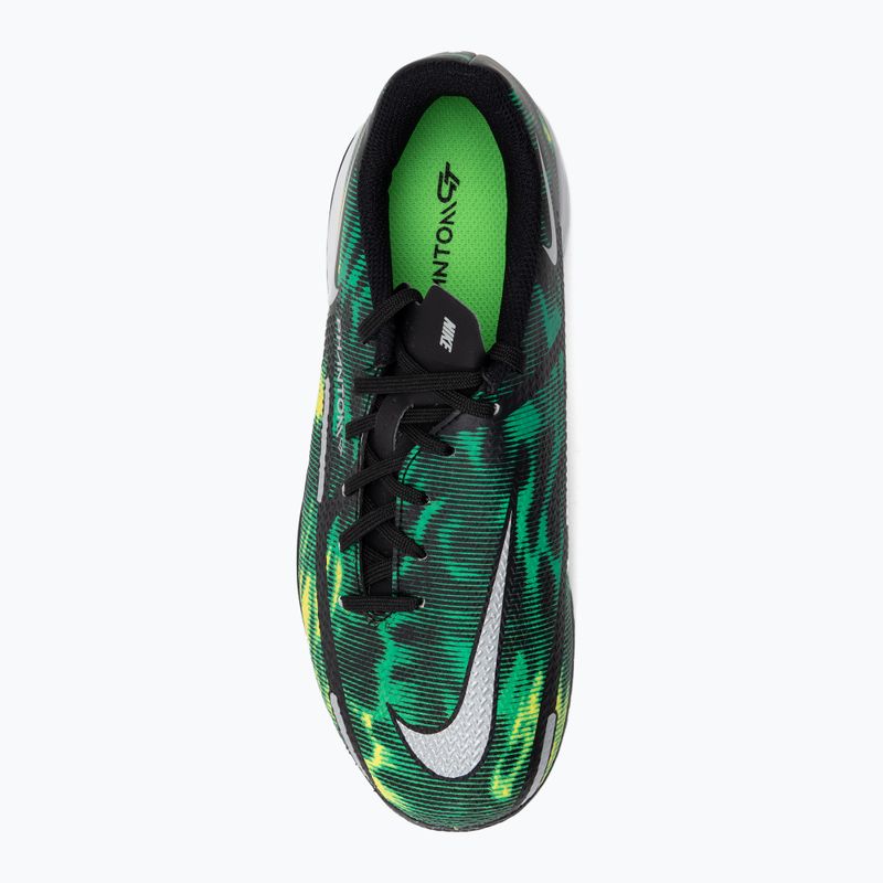Nike Phantom GT2 Academy SW IC Jr gyermek focicipő zöld DM0749-003 6