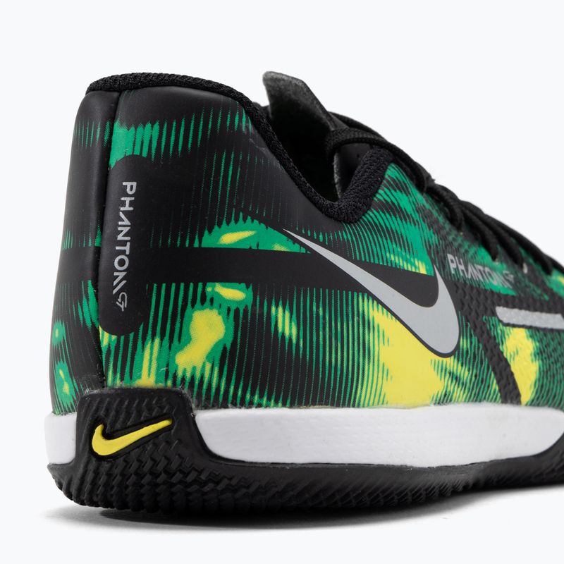 Nike Phantom GT2 Academy SW IC Jr gyermek focicipő zöld DM0749-003 8