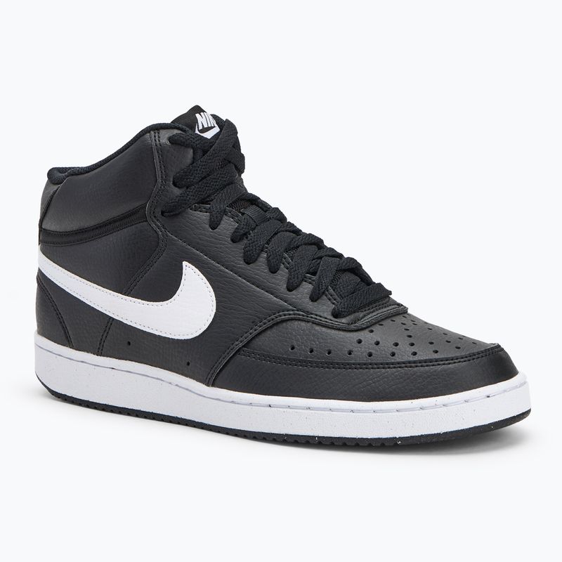 Nike Court Vision Mid Next Nature férfi cipő fekete/fekete/fehér