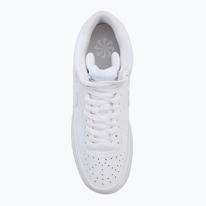 Férfi cipő Nike Court Vision Mid Next Nature white/white/white 5