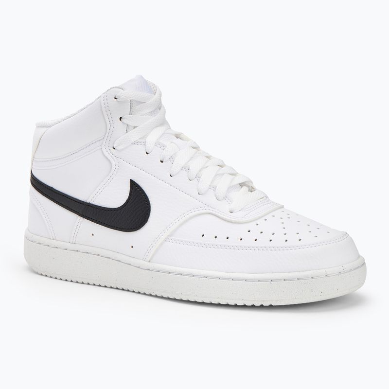 Nike Court Vision Mid Next Nature férfi cipő fehér/fehér/fekete