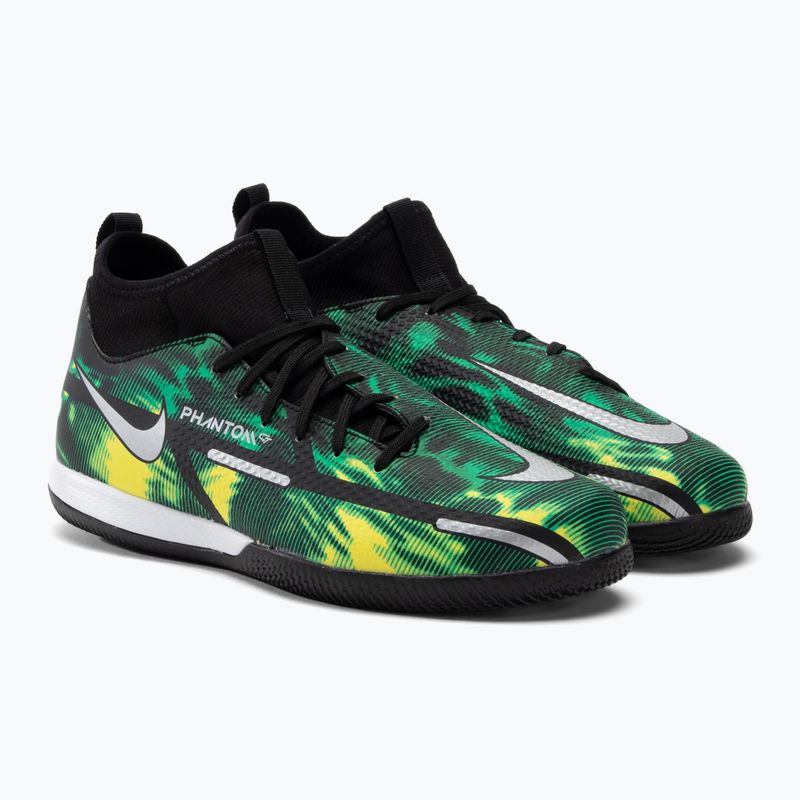 Nike Phantom GT2 Academy DF SW IC Jr gyermek focicipő zöld DM0740-003 5