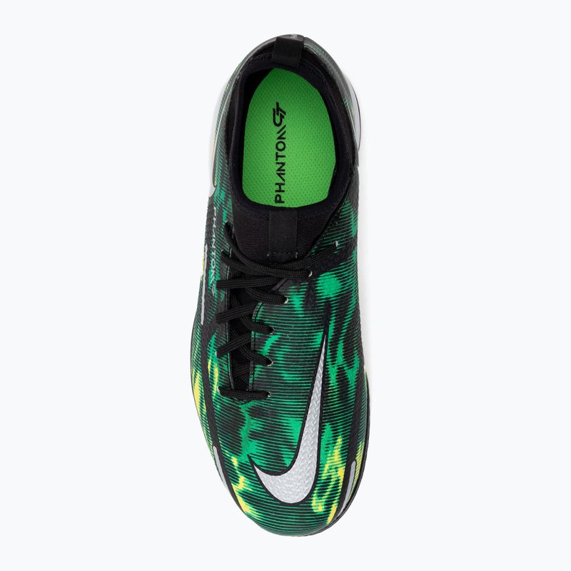 Nike Phantom GT2 Academy DF SW IC Jr gyermek focicipő zöld DM0740-003 6