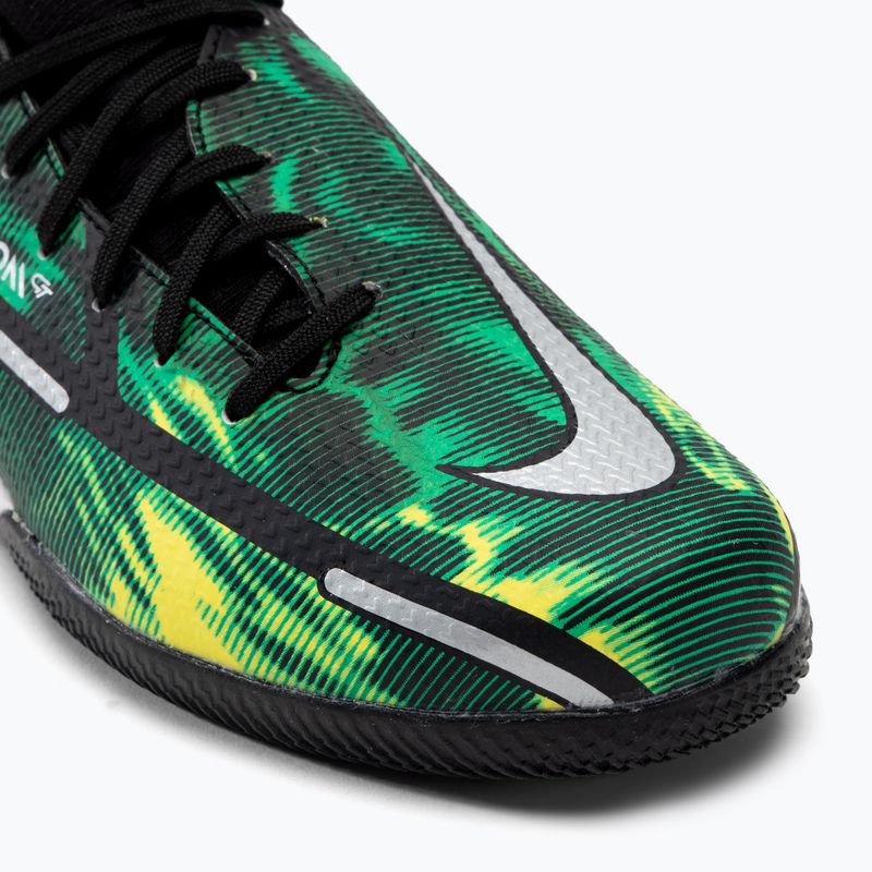Nike Phantom GT2 Academy DF SW IC Jr gyermek focicipő zöld DM0740-003 7