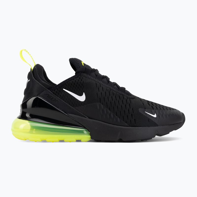 Férfi cipők Nike Air Max 270 black/volt/reflect silver/white 2
