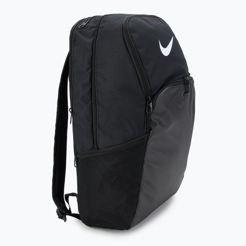 Nike Brasilia hátizsák 9.5 30 l fekete/ fekete/ fehér 2