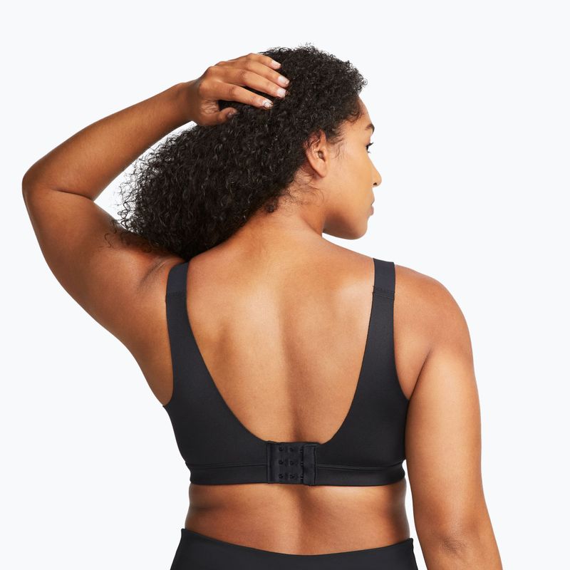 Sportmelltartó Nike Alpha High-Support black/black/dark smoke grey/dark smoke grey 3