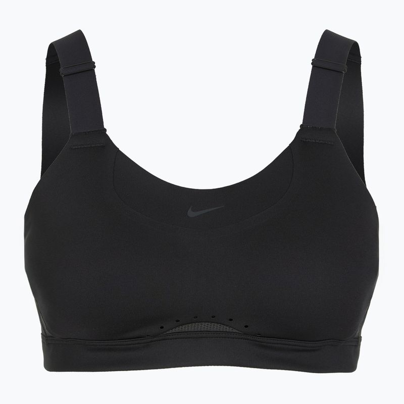 Sportmelltartó Nike Alpha High-Support black/black/dark smoke grey/dark smoke grey 8