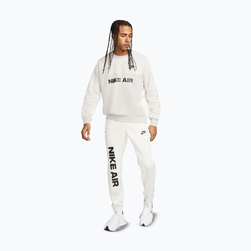 Férfi pulóver Nike Air light iron ore/heather/phantom/black 2