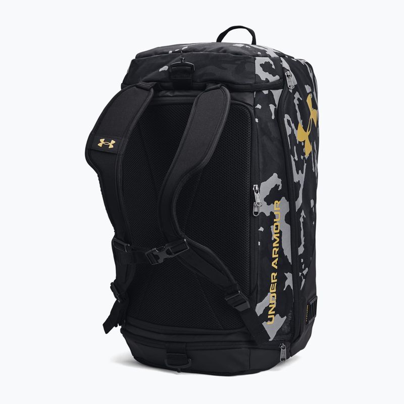 Under Armour Contain Duo Duffle M edzőtáska fekete-szürke 1361226-002 2