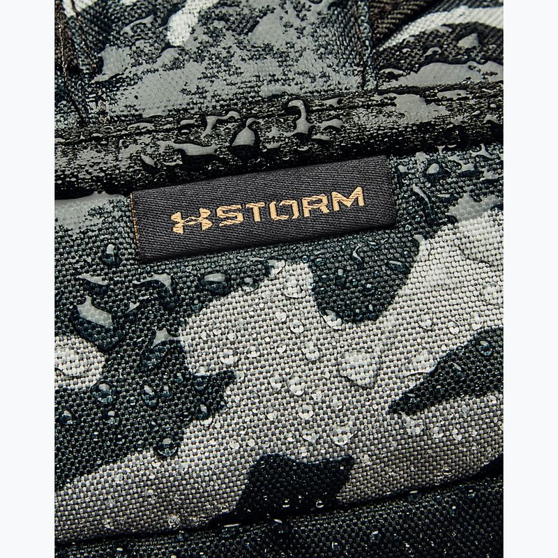 Under Armour Hustle 5.0 29 l városi hátizsák fekete/fekete/metál arany 7