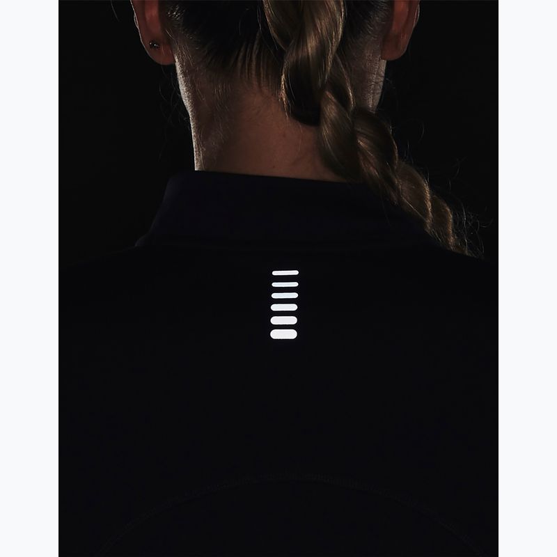 Under Armour Qualifier Run 2.0 Half Zip női futó melegítőfelső fekete 1365632 5