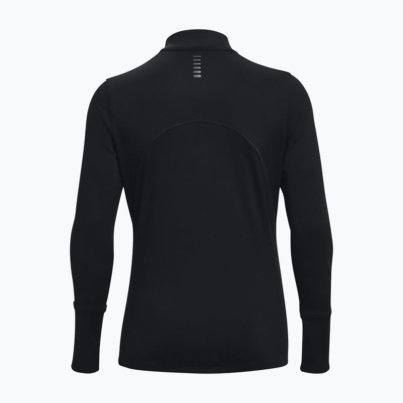 Under Armour Qualifier Run 2.0 Half Zip női futó melegítőfelső fekete 1365632 7