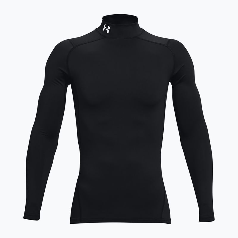 Hosszú ujjú edzőfelső férfi Under Armour Comp Mock UA Armour black/white 6