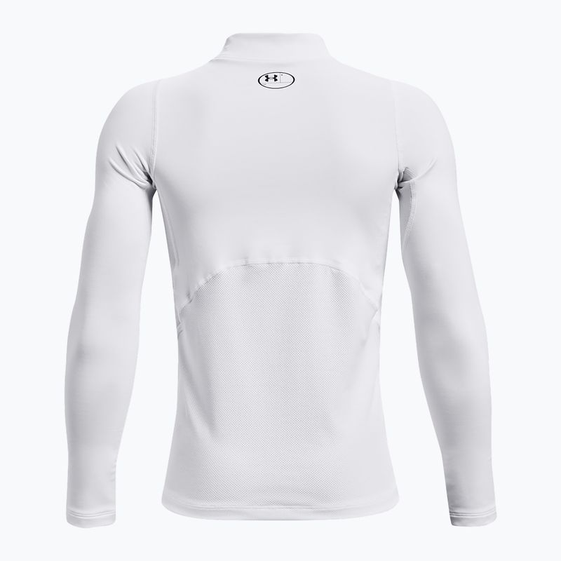 Edző hosszú ujjú Under Armour Cg Armour Mock white/black 2