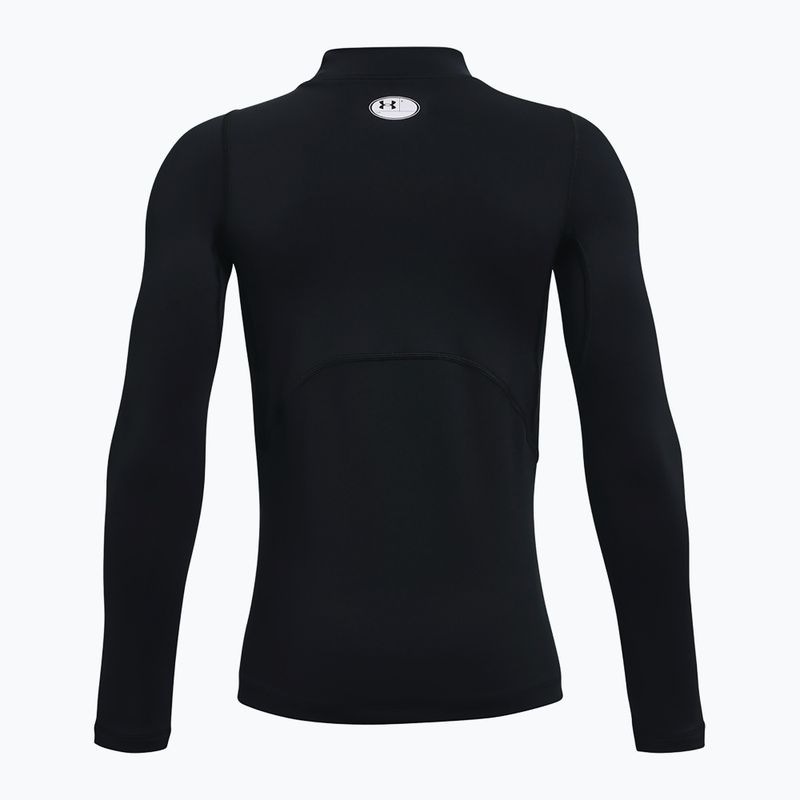 Edző hosszú ujjú Under Armour Cg Armour Mock black/white 2