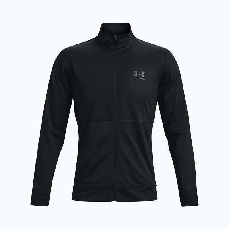 Under Armour Pique Track férfi tréning pulóver fekete 1366202