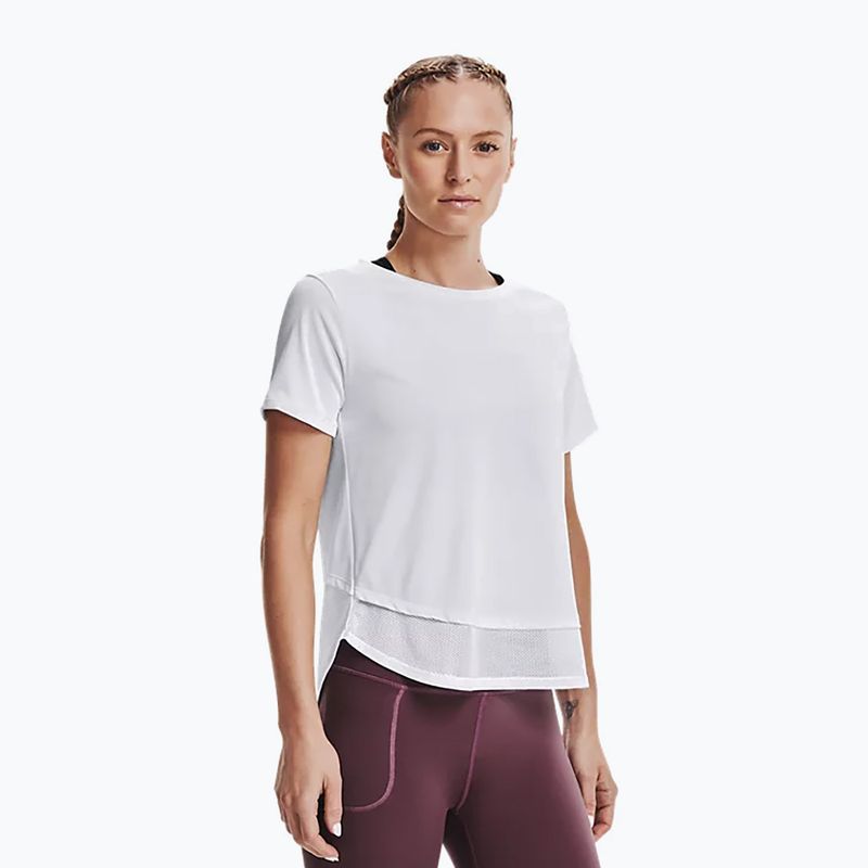 Under Armour UA Tech Vent SS női edzőpóló fehér 1366129