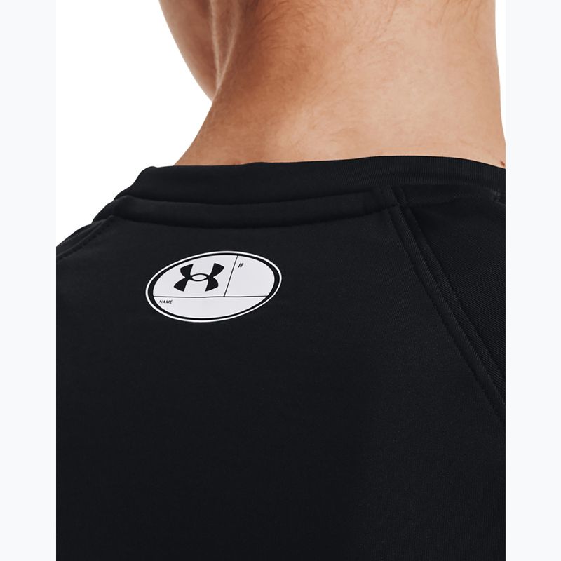 Női Under Armour Authentics CG Crew fekete/fehér hosszú ujjú női ruha 4