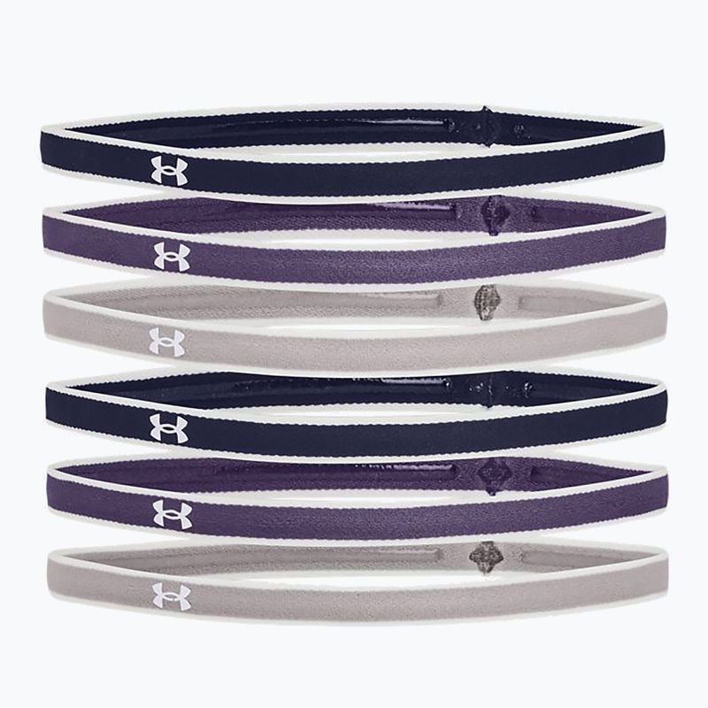 Under Armour Ua Mini fejpántok 0.4  6db tengerészkék-lila-szürke 1286016-412 4