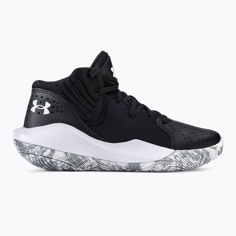 Under Armour GS Jet '21 001 fekete-fehér gyerek kosárlabda cipő UAR-3024794001-001-4.5 2
