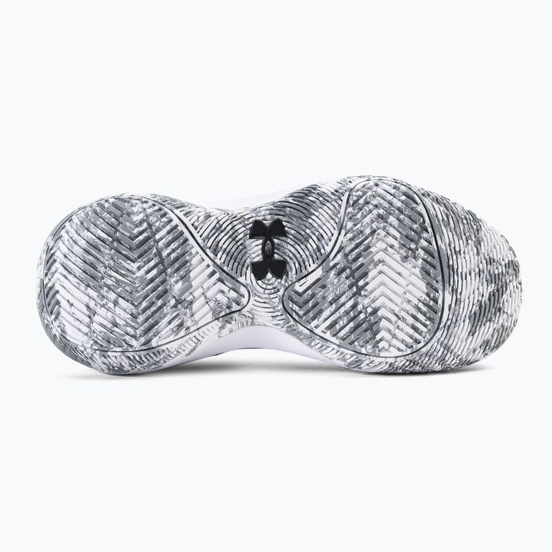 Under Armour GS Jet '21 001 fekete-fehér gyerek kosárlabda cipő UAR-3024794001-001-4.5 4
