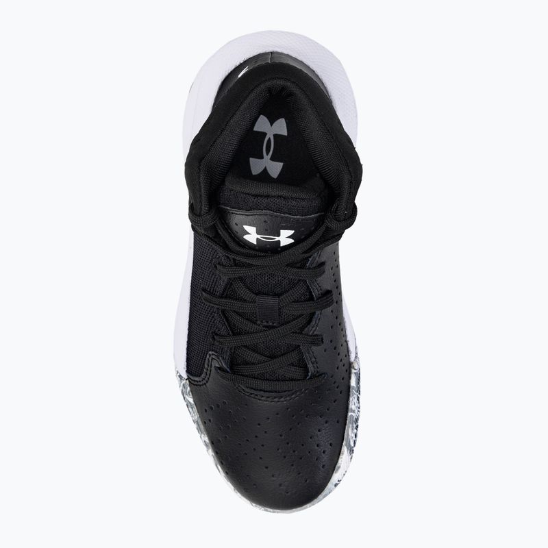 Under Armour GS Jet '21 001 fekete-fehér gyerek kosárlabda cipő UAR-3024794001-001-4.5 6