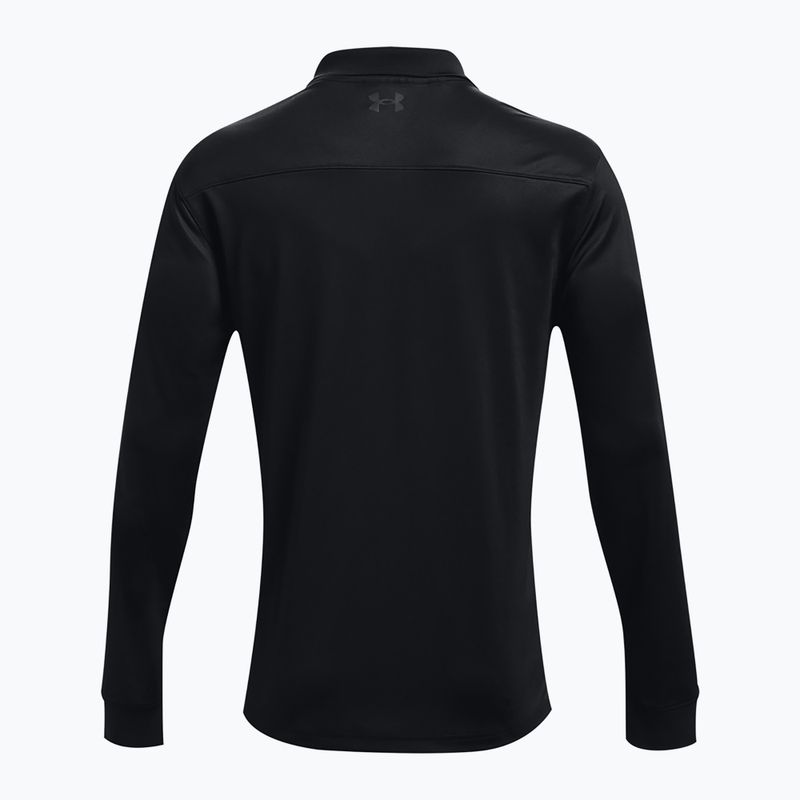 Férfi Under Armour Tactical Performance Polo 2.0 hosszú ujjú póló fekete/fekete 6