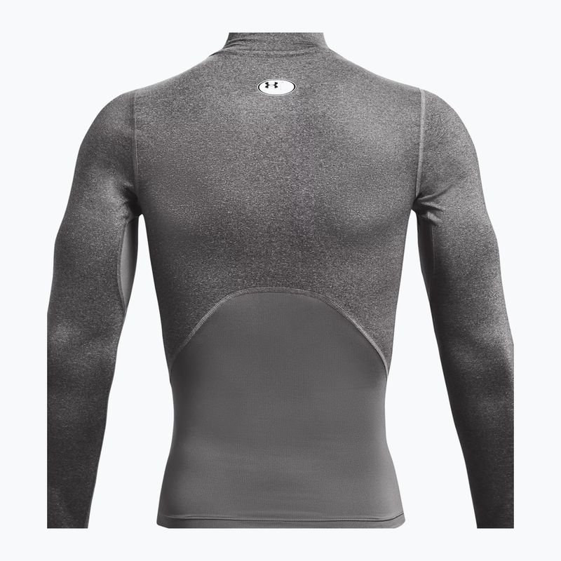 Under Armour férfi edző hosszú ujjú Ua Hg Armour Comp Mock szürke 1369606 6