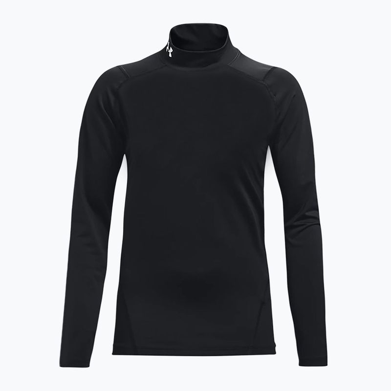 Under Armour férfi hosszú ujjú póló Ua Hg Armour Comp Mock fekete 1369606-001 6