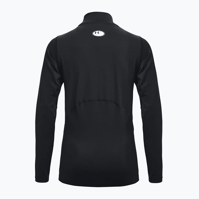 Under Armour férfi hosszú ujjú póló Ua Hg Armour Comp Mock fekete 1369606-001 7