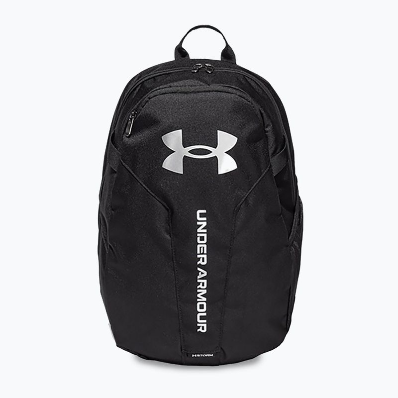 Under Armour Hustle Lite 26.5 l fekete/fekete/fém ezüst városi hátizsák