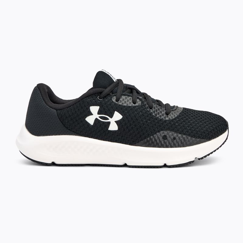 Under Armour Charged Pursuit 3 női futócipő fekete/fekete/fehér 2