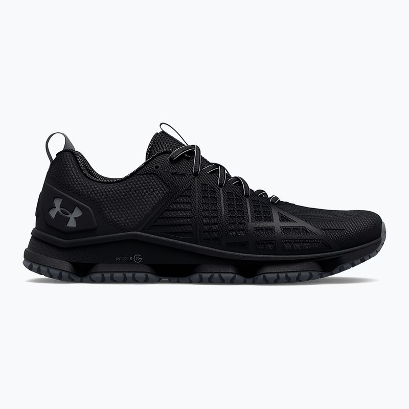 Under Armour MG Strikefast férfi cipő fekete/fekete/pitch szürke 8