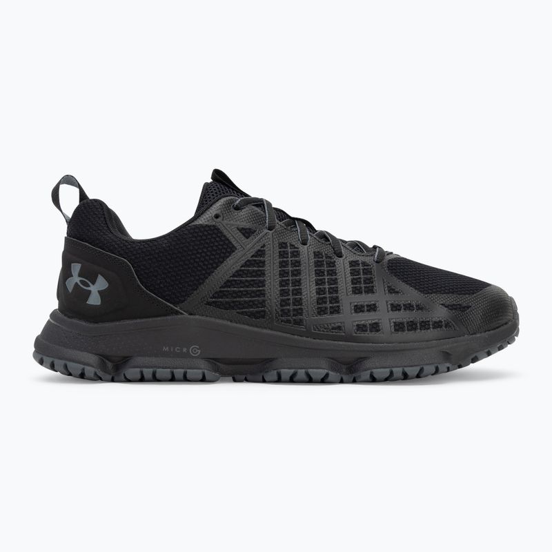 Under Armour MG Strikefast férfi cipő fekete/fekete/pitch szürke 2