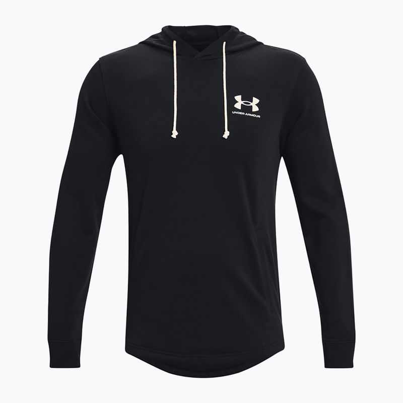Férfi melegítőfelső Under Armour Rival Terry Lc Hd black/onyx white 5
