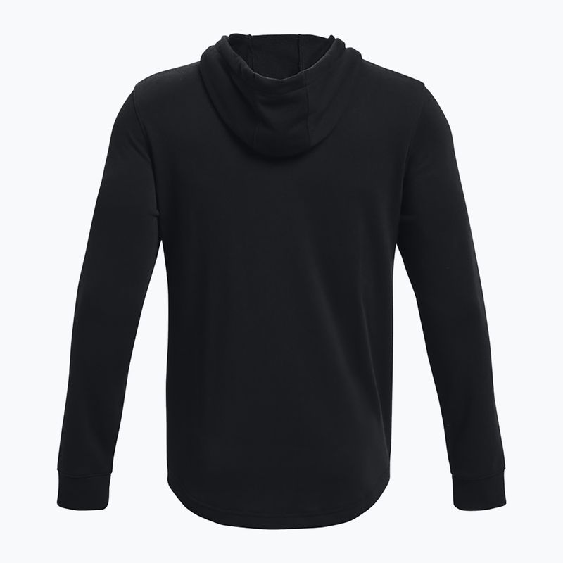 Férfi melegítőfelső Under Armour Rival Terry Lc Hd black/onyx white 6