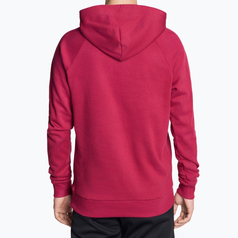 Under Armour férfi edzőpulóver Rival Fleece Big Logo HD piros és fehér 1357093-664 2