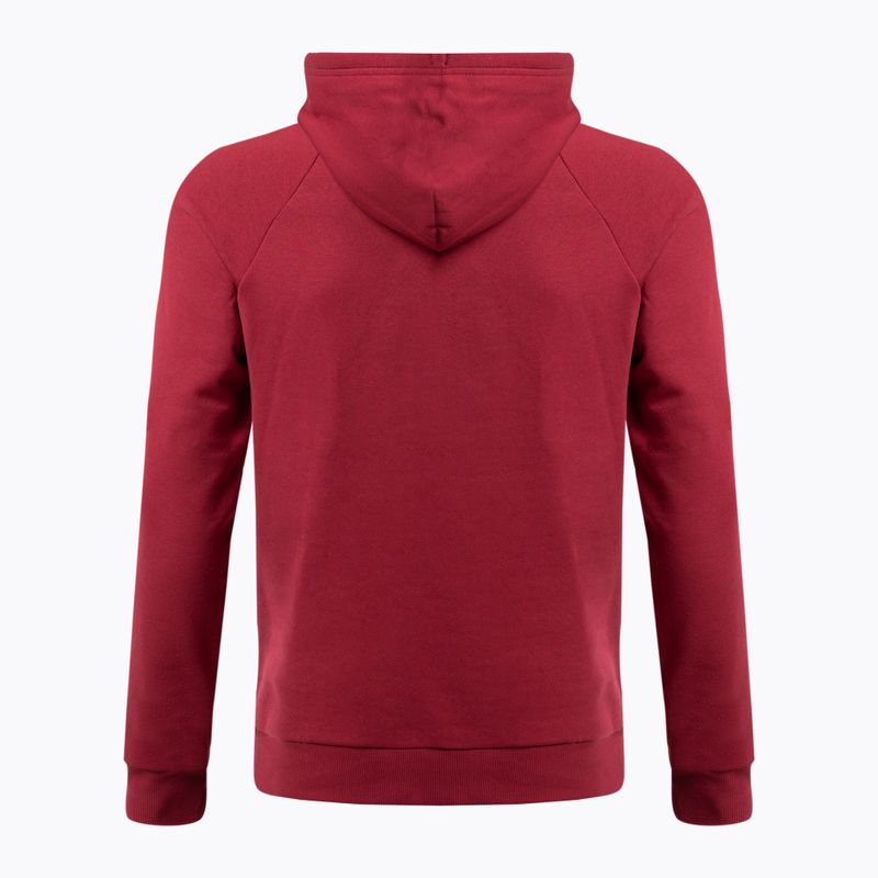 Under Armour férfi edzőpulóver Rival Fleece Big Logo HD piros és fehér 1357093-664 5