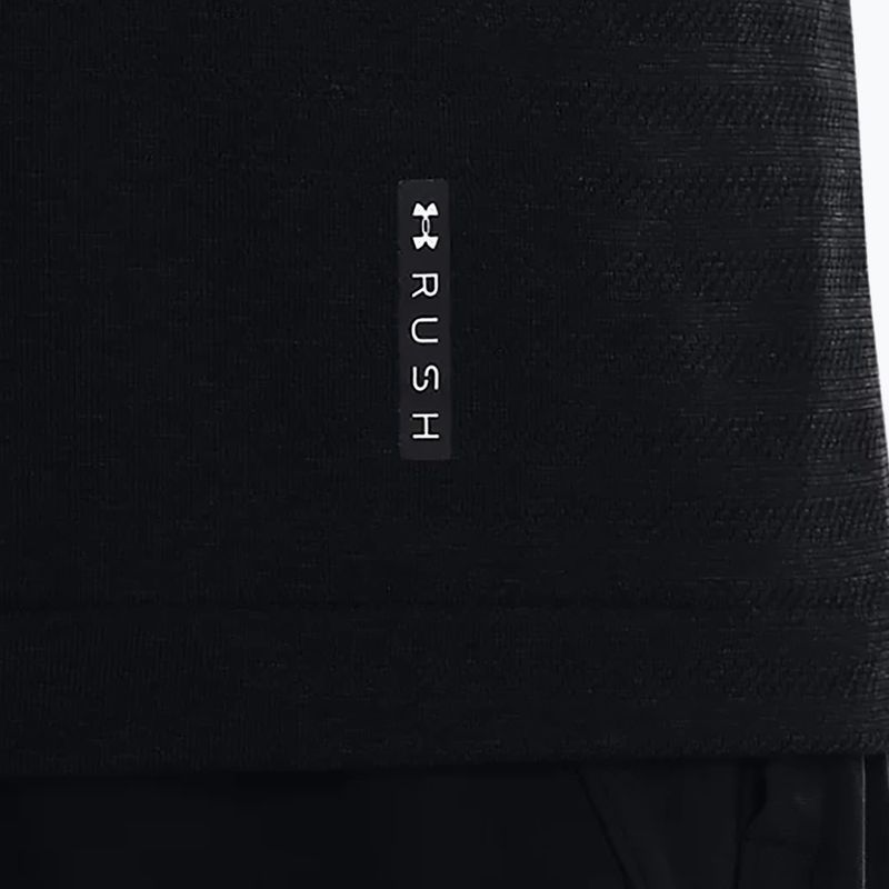 Under Armour férfi edzőpóló UA Rush Seamless Geosport SS fekete 1370441 6