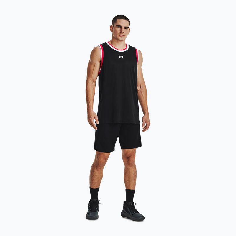 Under Armour Baseline 10In 001 férfi kosárlabda rövidnadrág fekete 1370220-001-LG 2