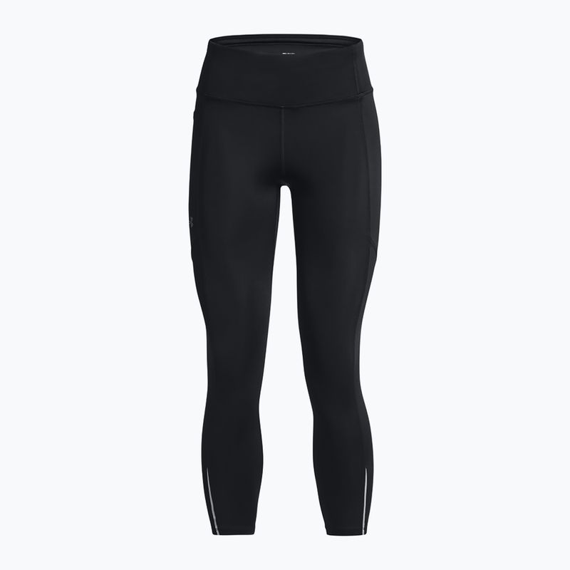 Under Armour Launch Ankle női futó leggings fekete/fekete/reflektív 5