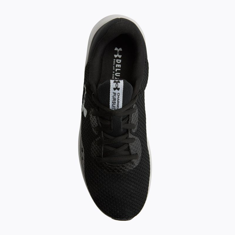 Under Armour Charged Pursuit 3 fekete/fekete/fehér férfi futócipő 5