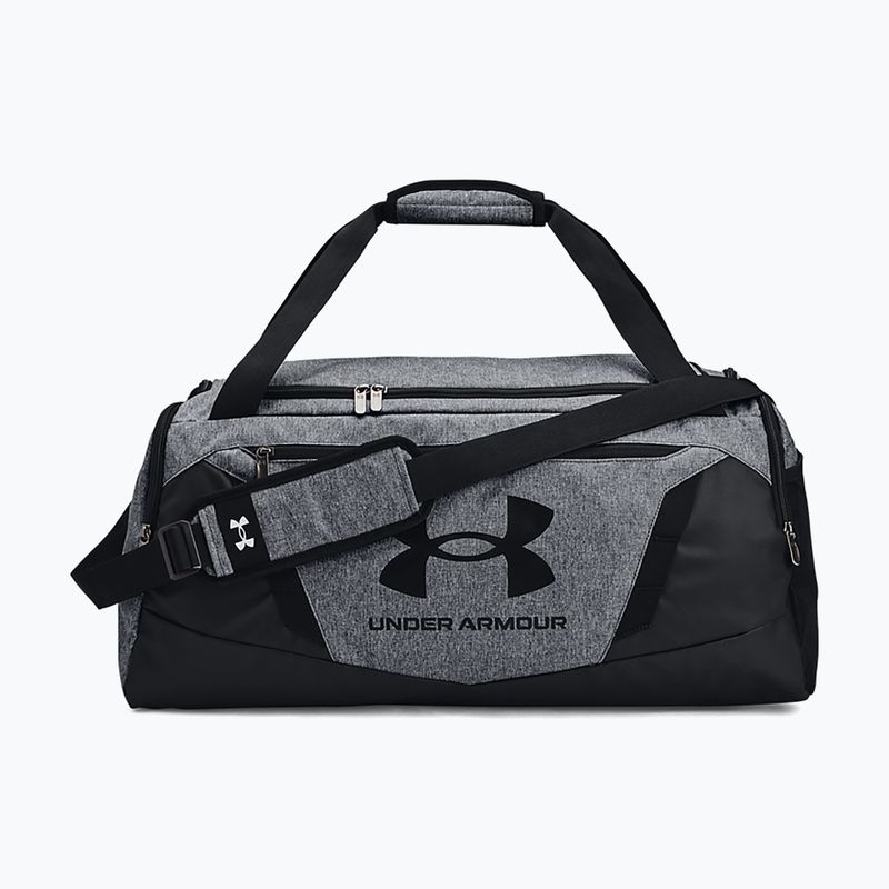 Under Armour Undeniable 5.0 Duffle M 58 l szürke közepes heather/fekete/fekete utazótáska