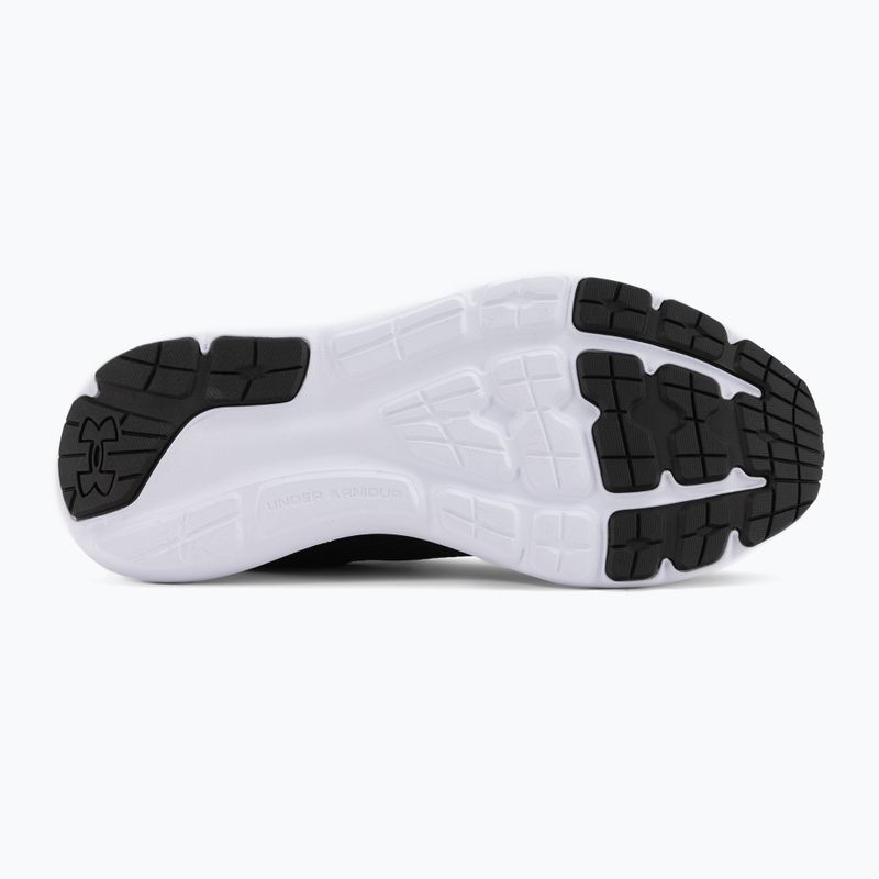 Under Armour Surge 3 férfi futócipő fekete-fehér 3024883 5