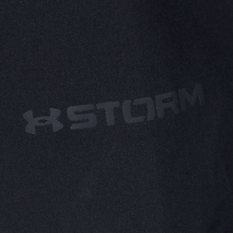 Under Armour Woven női kapucnis dzseki fekete-fehér 1369889 5