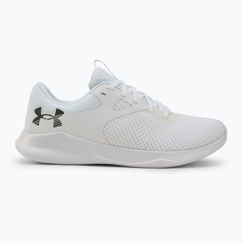 Női edzőcipő Under Armour W Charged Aurora 2 fehér/fehér/metál meleg ezüst 2